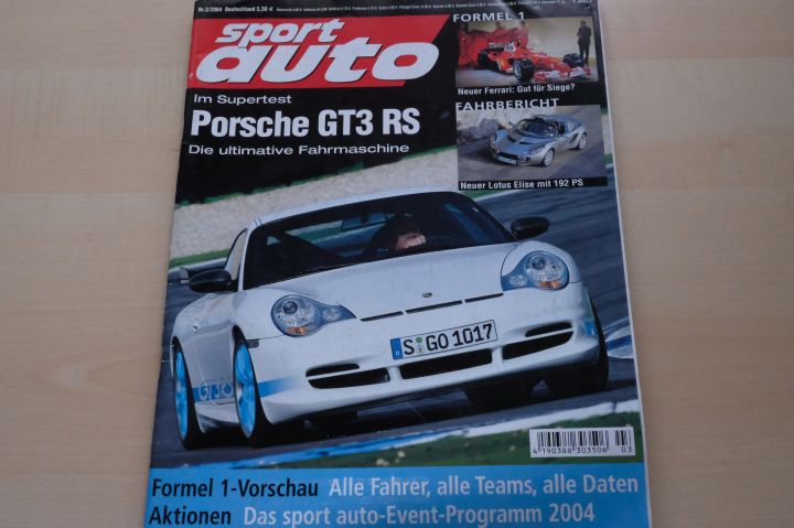 Deckblatt Sport Auto (03/2004)